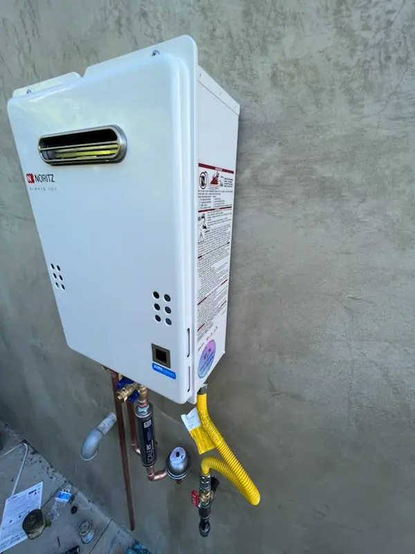 Tankless water heater installation for Dellwood homes